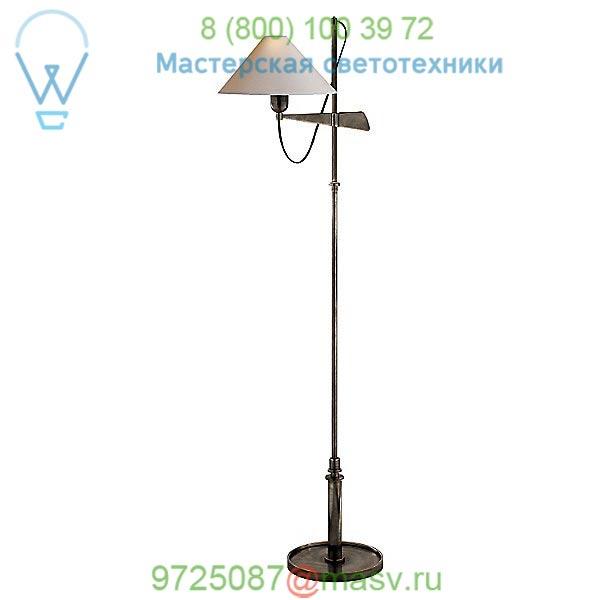 Hargett Bridge Arm Floor Lamp Visual Comfort SP 1505BZ-NP, светильник