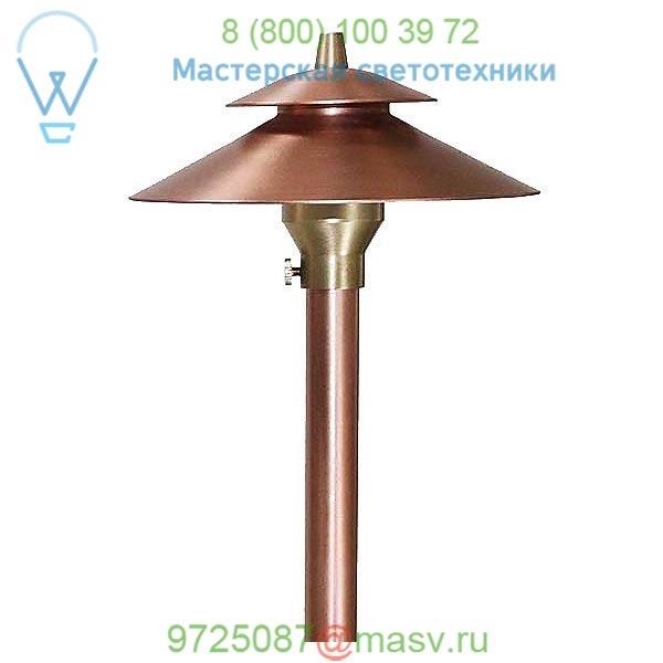 RXA-01-COP Copper China Hat Area Light Adjustable Hub Focus Industries, светильник для садовых дорожек