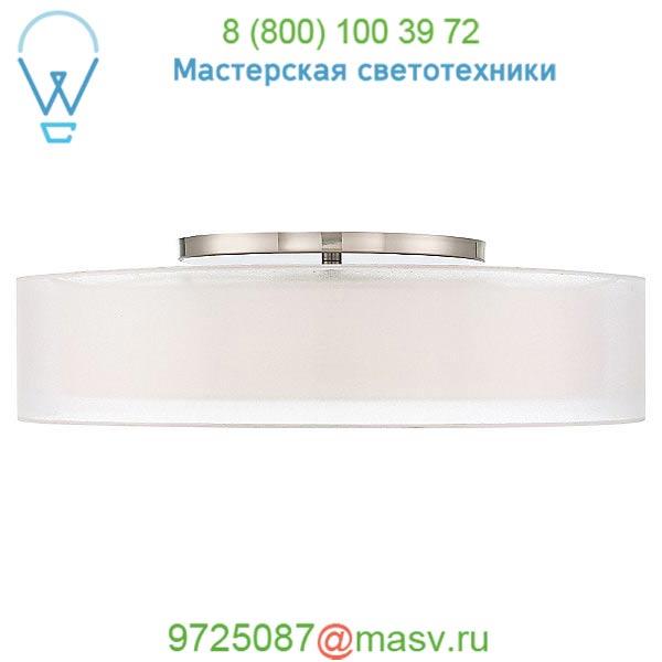 Metropolis LED Semi-Flush Mount Ceiling Light Modern Forms FM-16818-BN, светильник