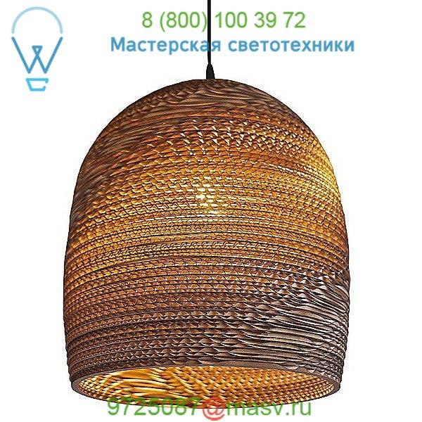 Graypants Bell Scraplight Natural Pendant Light GP-121-UL, светильник