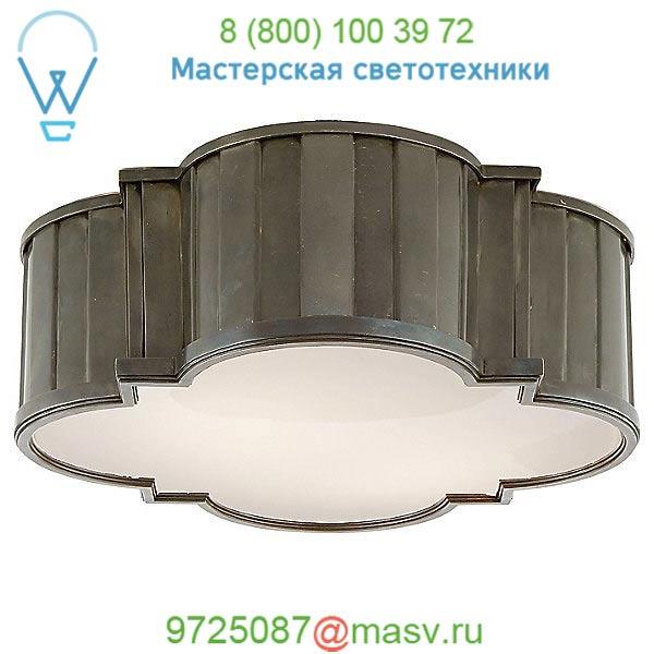 Tilden Flush Mount Visual Comfort TOB 4130AN-WG, светильник