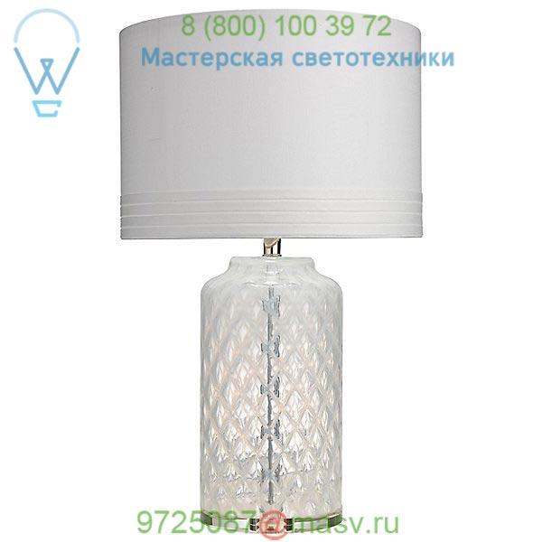 Jamie Young Co. White Diamond Table Lamp 1DIAM-TLWH, настольная лампа