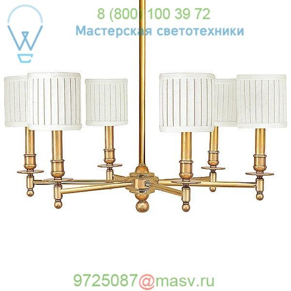 Palmer Six Light Chandelier Hudson Valley Lighting 306-PN, светильник