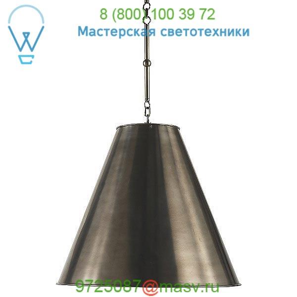 Goodman Antique Nickel Pendant Visual Comfort TOB 5090AN-AN, светильник