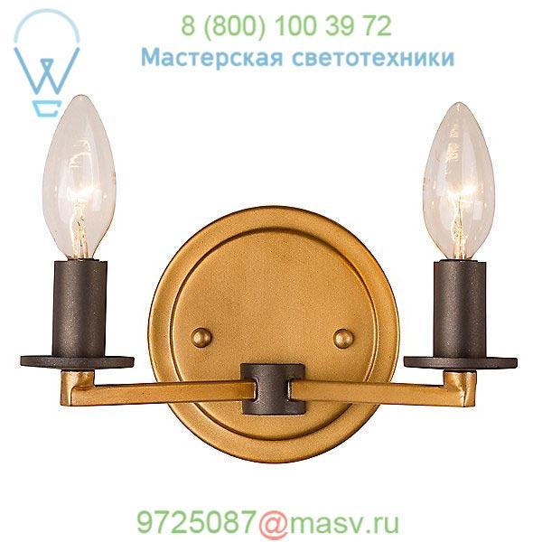 Elwood 2 Light Wall Sconce 610410 Rogue Decor, настенный бра