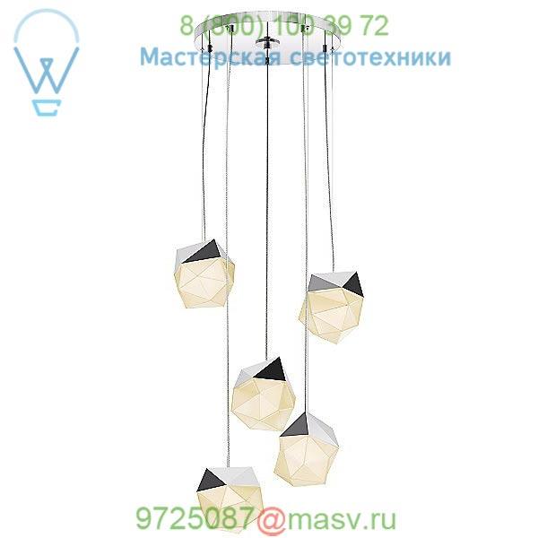 3003.01-SML SONNEMAN Lighting Facets Multi Light LED Pendant Light, светильник