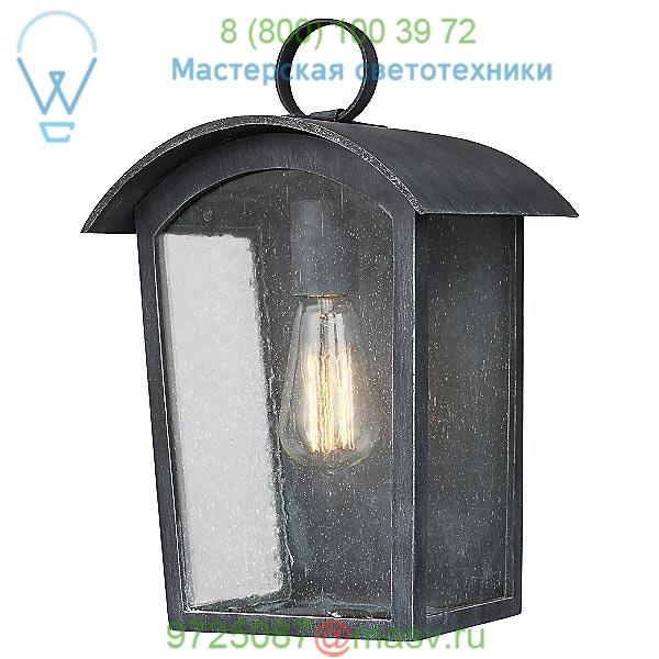 Hodges Outdoor Wall Sconce OL13300ABLK Feiss, уличный настенный светильник