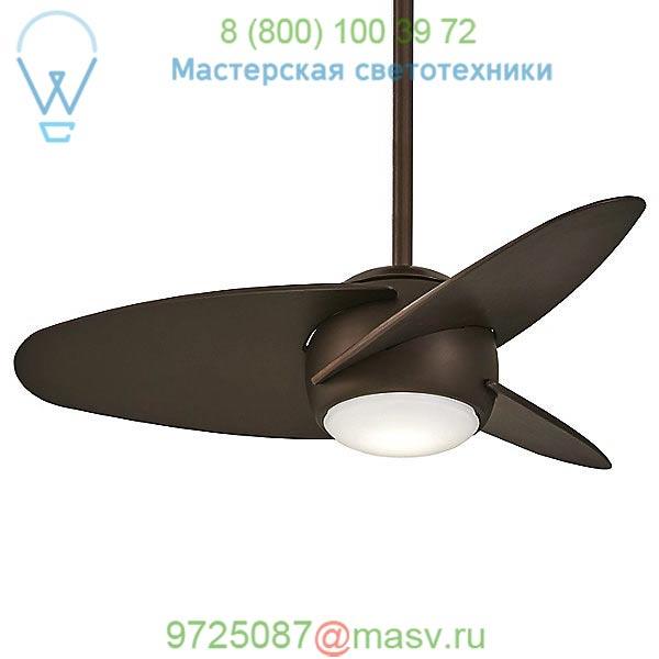 Minka Aire Fans Slant Ceiling Fan F410L-BS, светильник