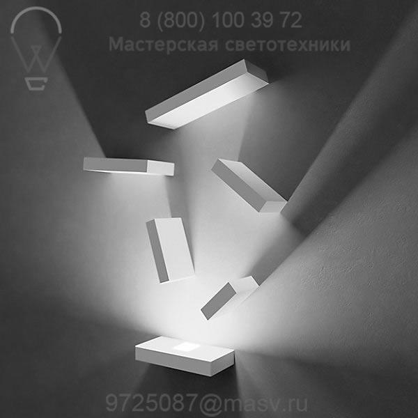 Set LED Wall Sconce Reflector Blocks 7759-93 Vibia, настенный светильник