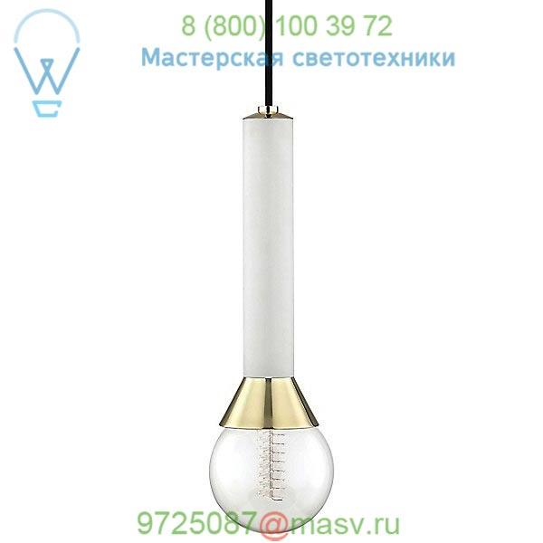 H169701-PB/BK Via Mini Pendant Light Mitzi - Hudson Valley Lighting, подвесной светильник