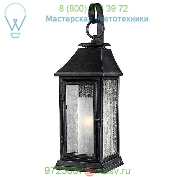 Shepherd Narrow Outdoor Wall Sconce OL10600DWZ Feiss, уличный настенный светильник