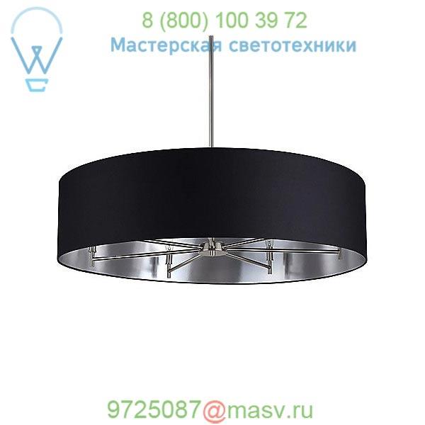 Lights Up! 9030BN-WHT Walker 3-Arm Drum Chandelier, светильник