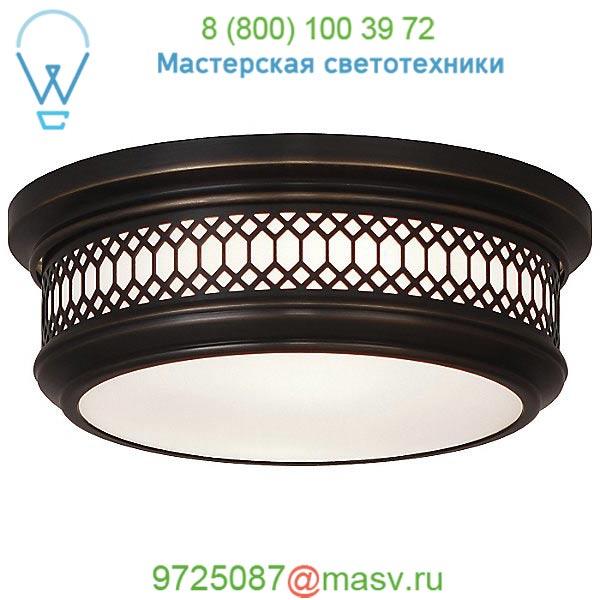 306 Robert Abbey WILLIAMSBURG Tucker Flush Mount Ceiling Light, светильник