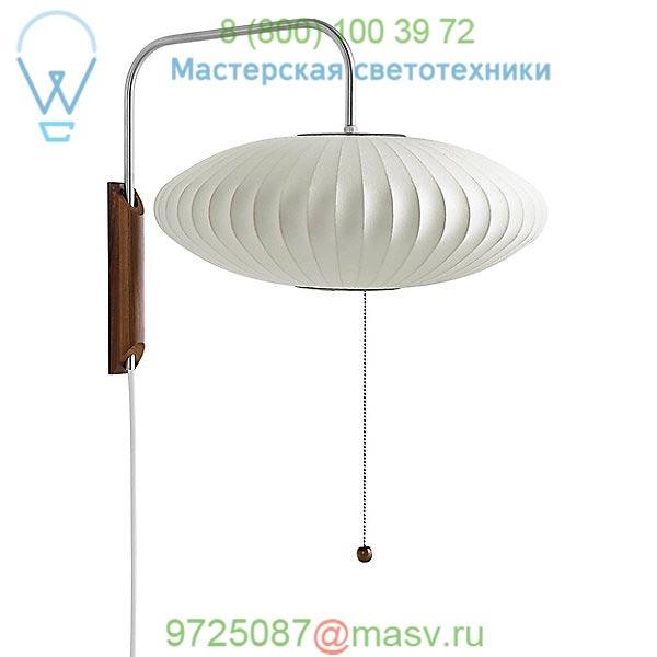 Nelson Bubble Lamps H763SCWALBNS Nelson Saucer Wall Sconce, настенный светильник