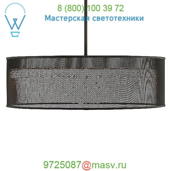 FR38904BLK Fiona Drum Shade Pendant Light Fredrick Ramond, светильник