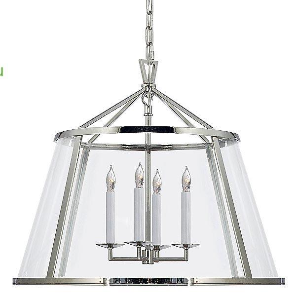 Darlana Pendant (Polished Nickel/Large) - OPEN BOX RETURN Visual Comfort OB-CHC 2202PN-CG, опенбокс