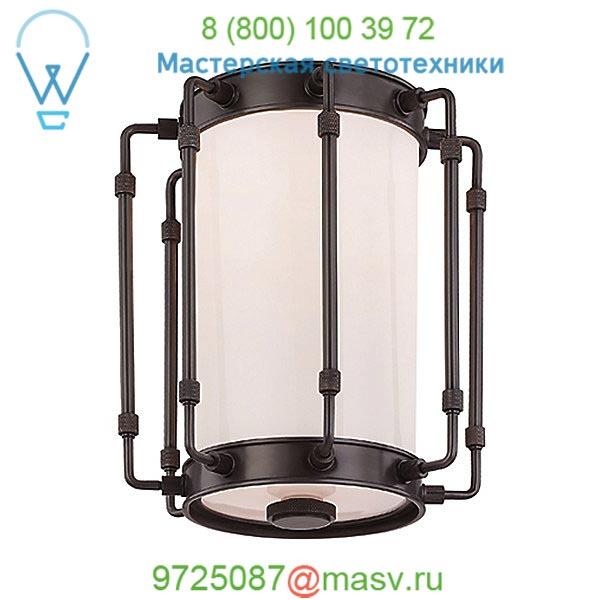 Hyde Park 1 Light Flush Mount Ceiling Light Hudson Valley Lighting 9713-OB, светильник