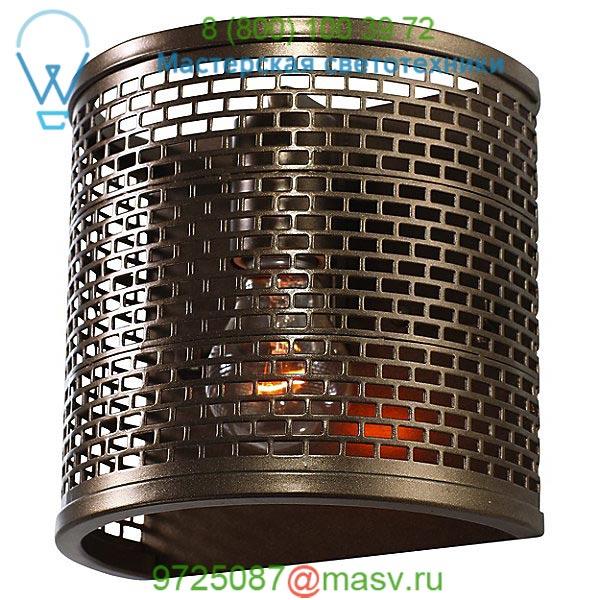 Varaluz Lit-Mesh Test Wall Sconce 231W01NB, настенный светильник