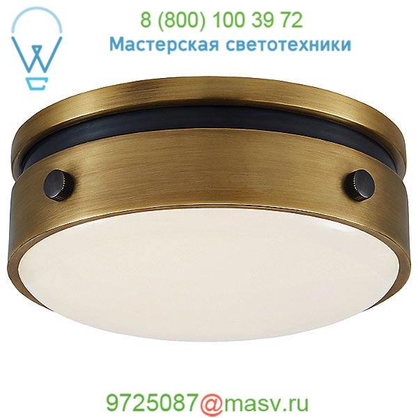 TOB 4062AN-WG Visual Comfort Hicks LED Flush Mount Ceiling Light, светильник