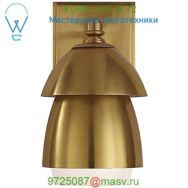 Whitman Bathroom Wall Light TOB 2111BZ/HAB-WG Visual Comfort, настенный бра