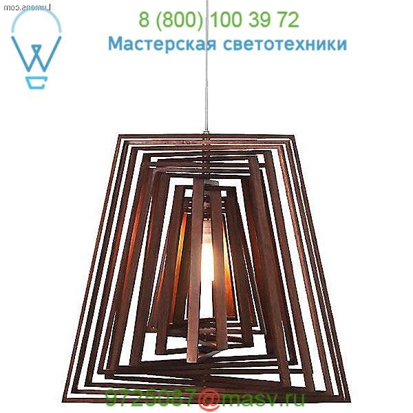 Selma Twist Trapezoid Suspension Light Oggetti Luce 02-TWST/TR/E, светильник