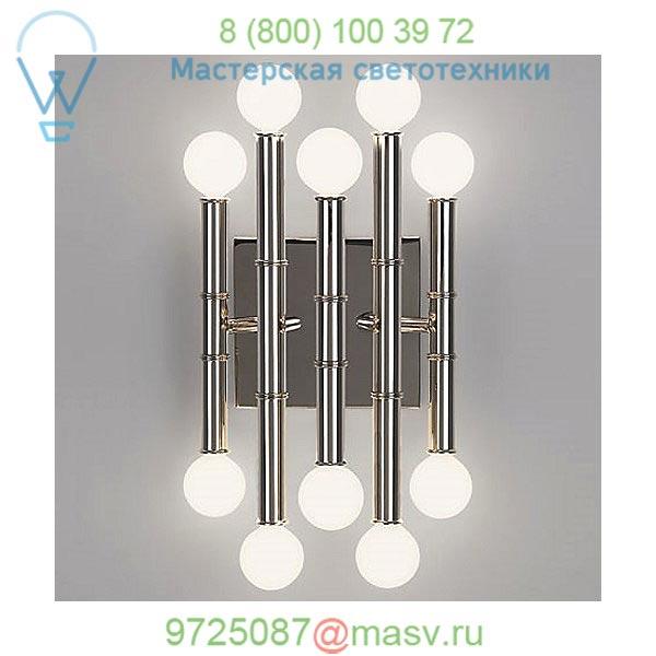 Meurice 10 Light Wall Sconce Z686 Robert Abbey, настенный светильник бра