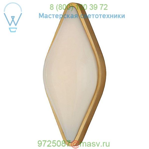 Visual Comfort Ezra Diamond LED Bathroom Wall Sconce ARN 2400BZ-WG, настенный бра