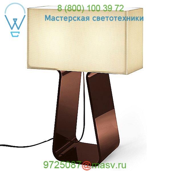 Tube Top Table Lamp TT 14 WHT/CLR Pablo Designs, настольная лампа