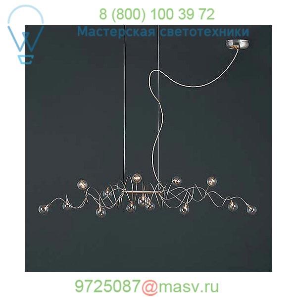 Bubbles Kite HL 14 Linear Suspension Light Harco Loor Design, светильник