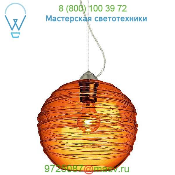 Besa Lighting Wave 10 One Light Pendant 1KX-462702-BR, светильник