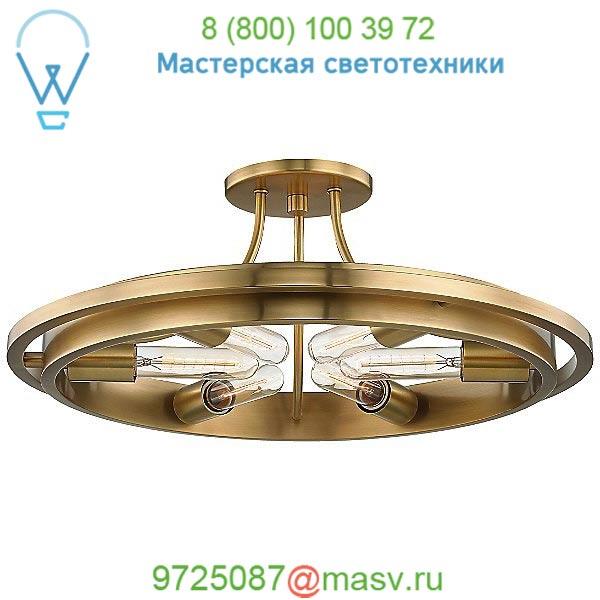 Chambers Flush Mount Ceiling Light 2721-AGB Hudson Valley Lighting, светильник