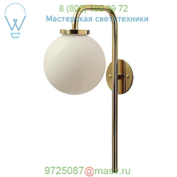 Big Bulb Opal Wall Sconce CTO Lighting CTO-07-020-0002, настенный светильник