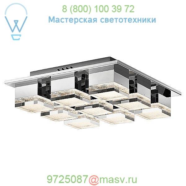 Gorve 9-Light LED Flush Mount Ceiling Light Elan Lighting , светильник