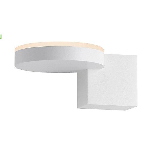 SONNEMAN Lighting OB-2360.98 Disc Cube LED Wall Sconce (Frosted/Textured Wht) - OPENBOX, опенбокс