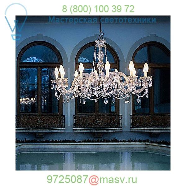 Masiero Drylight 12 Light LED Outdoor Chandelier DRYLIGHT LED S12 EXT, уличный подвесной светильник