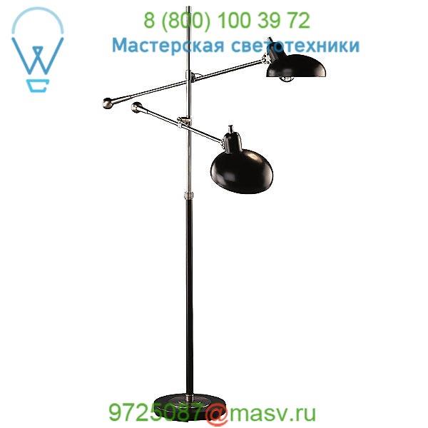 Robert Abbey Bruno Adjustable Double-Arm Pharmacy Floor Lamp, светильник