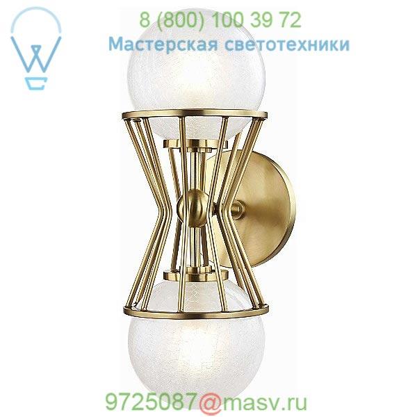 H267102-AGB Petra Wall Sconce Mitzi - Hudson Valley Lighting, настенный светильник