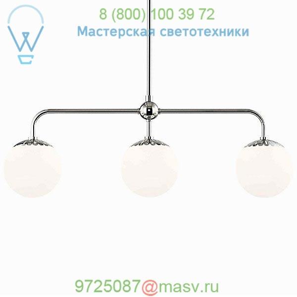 Paige Linear Suspension Light H193903-AGB Mitzi - Hudson Valley Lighting, светильник