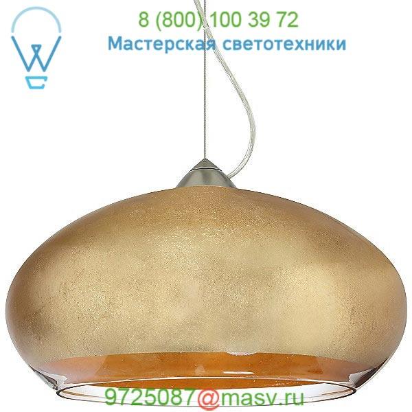 Besa Lighting Brio 14 One Light Pendant Light 1KX-4345SF-LED-SN, светильник