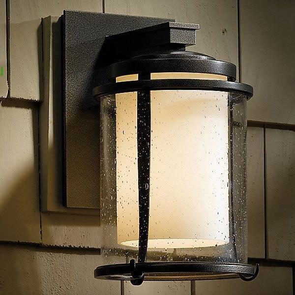 Hubbardton Forge 305615-1005 Meridian Small Outdoor Wall Sconce, уличный настенный светильник