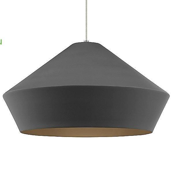 Tech Lighting 700TDBMLGPYB Brummel Grande Pendant Light, светильник