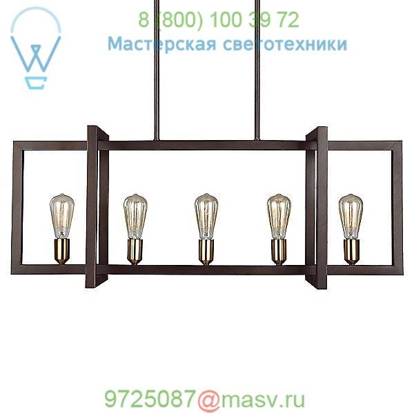 Finnegan Linear Suspension Light F3147/5NWB Feiss, светильник