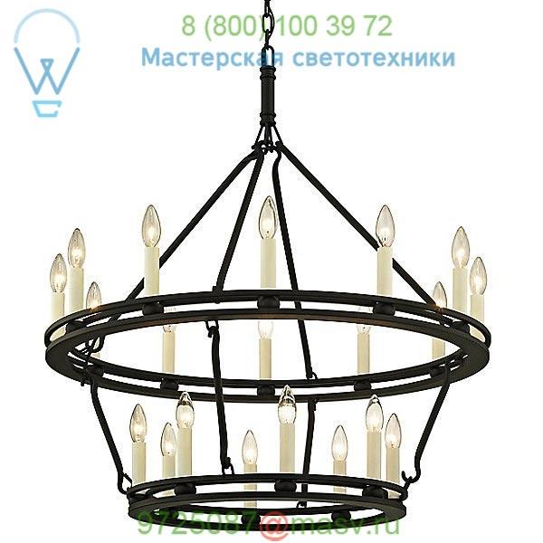 F6238 Sutton Tiered Chandelier Troy Lighting, светильник