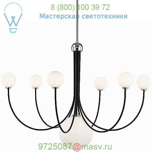 Coco LED Chandelier Mitzi - Hudson Valley Lighting H234805-AGB/WH, светильник