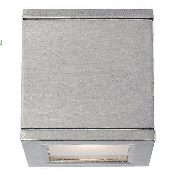 Rubix Indoor / Outdoor LED Up and Down Wall Light WAC Lighting WS-W2505-AL, уличный настенный светильник