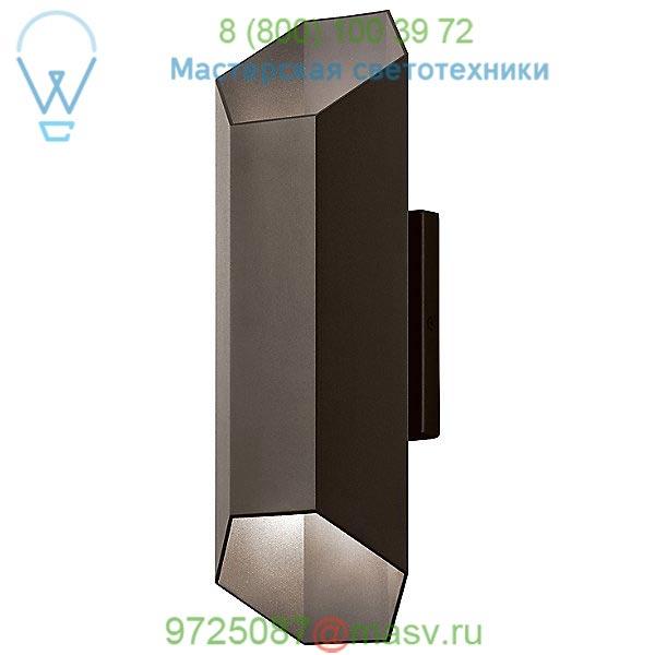 49608AZTLED Kichler Estella 2 Light LED Outdoor Wall Light, уличный настенный светильник