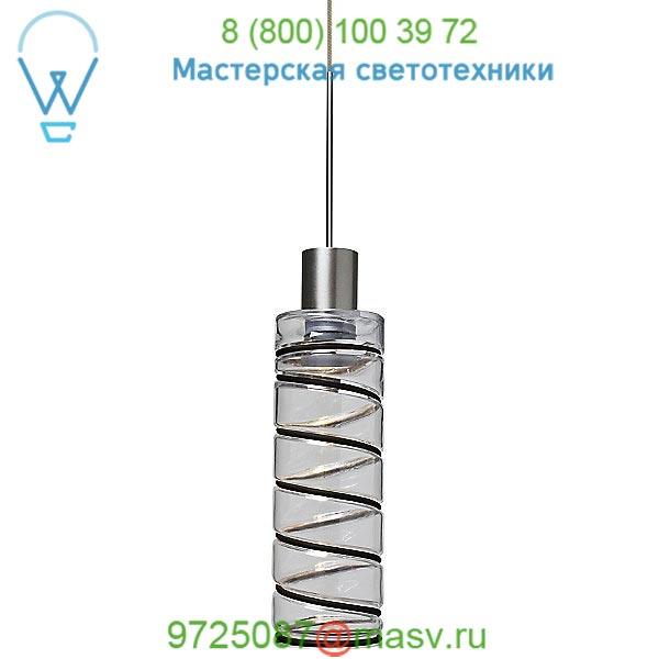 Besa Lighting 1XT-VIBE8CL-LED-BR Vibe 8 Mini Pendant Light, светильник