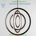 Halo Vertical 4-Ring Pendant Light HALOCV4-BK-120 Roll &amp; Hill, светильник