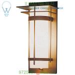 Banded Aluminum Sconce - 305992 (Opal/Iron/Small) - OPEN BOX OB-305992-SKT-20-GG0066 Hubbardton Forge, опенбокс