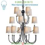 TOB 5019AN-NP Visual Comfort Reed 3-Tier Chandelier, светильник